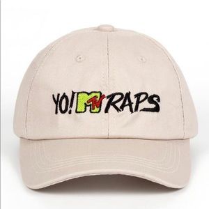 Yo MTV Raps Dad Hat Beige